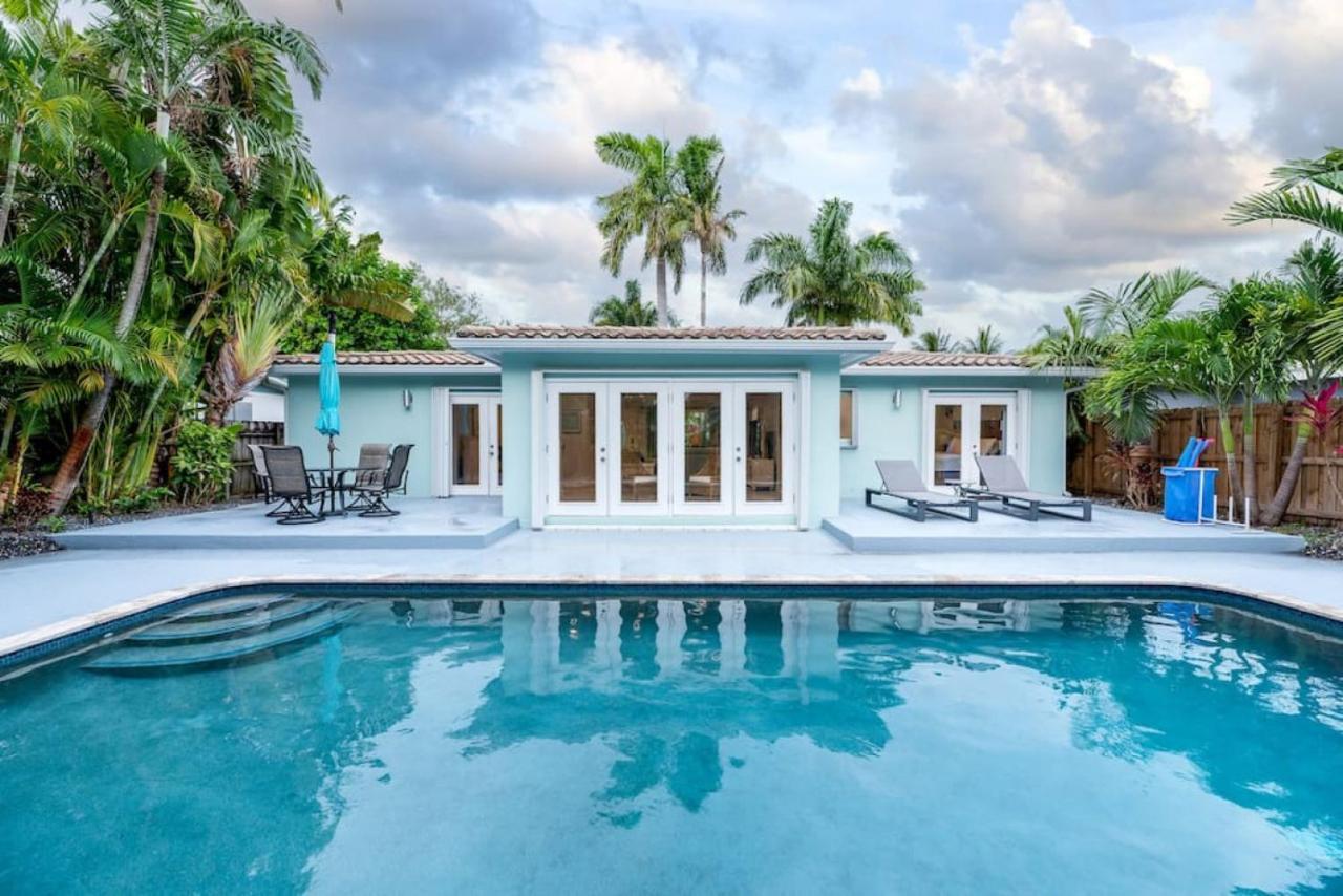 Luxurious Fort Lauderdale Pool Home Bagian luar foto
