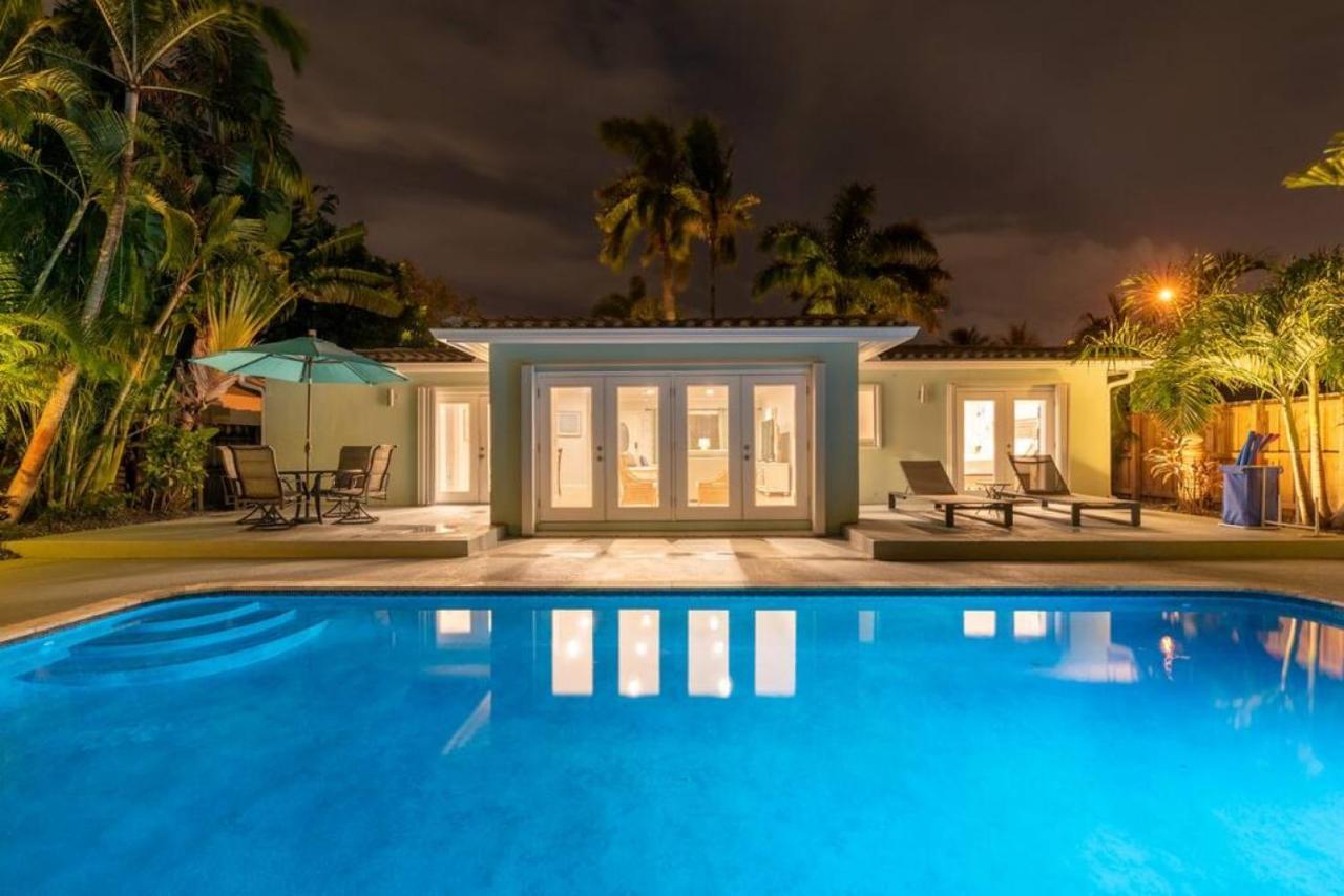 Luxurious Fort Lauderdale Pool Home Bagian luar foto
