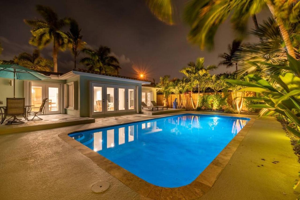 Luxurious Fort Lauderdale Pool Home Bagian luar foto